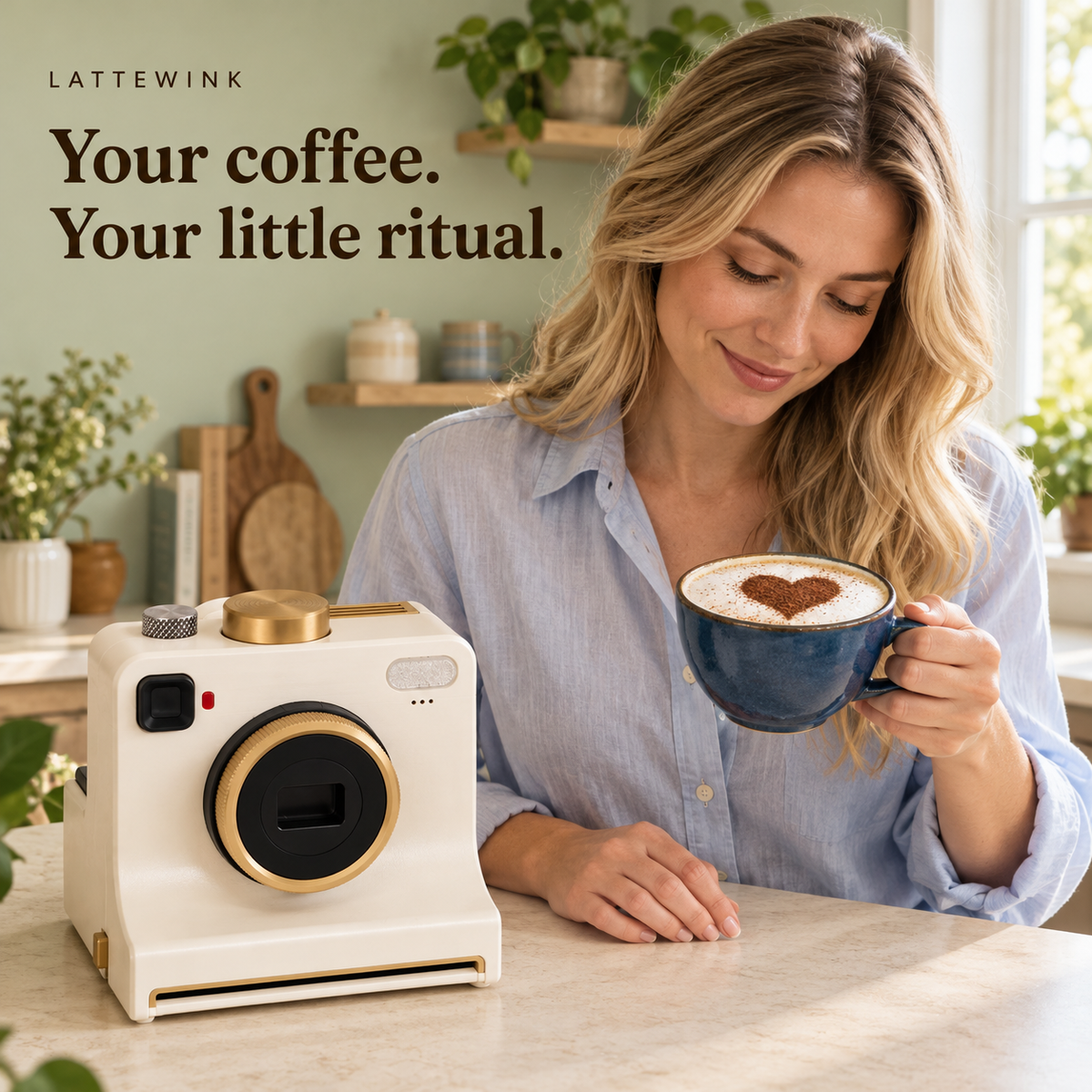 LatteWink™ Mini Coffee Art Maker