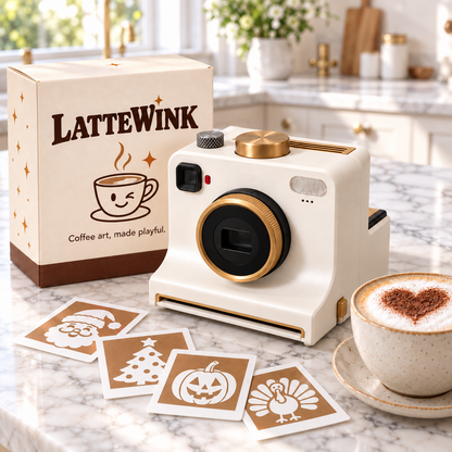 LatteWink™ Mini Coffee Art Maker