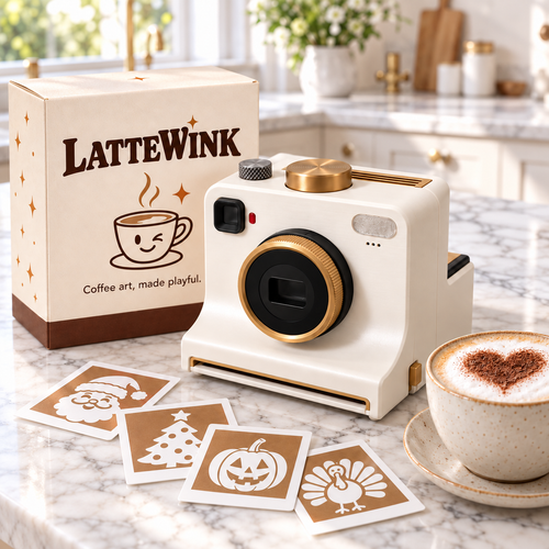 LatteWink™ Mini Coffee Art Maker
