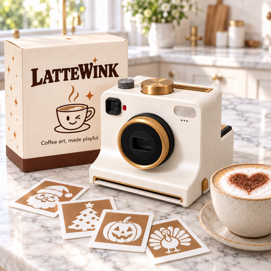 LatteWink™ Mini Coffee Art Maker